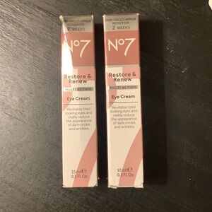 No7 Restore & Renew Eye Cream. Full-sized product.